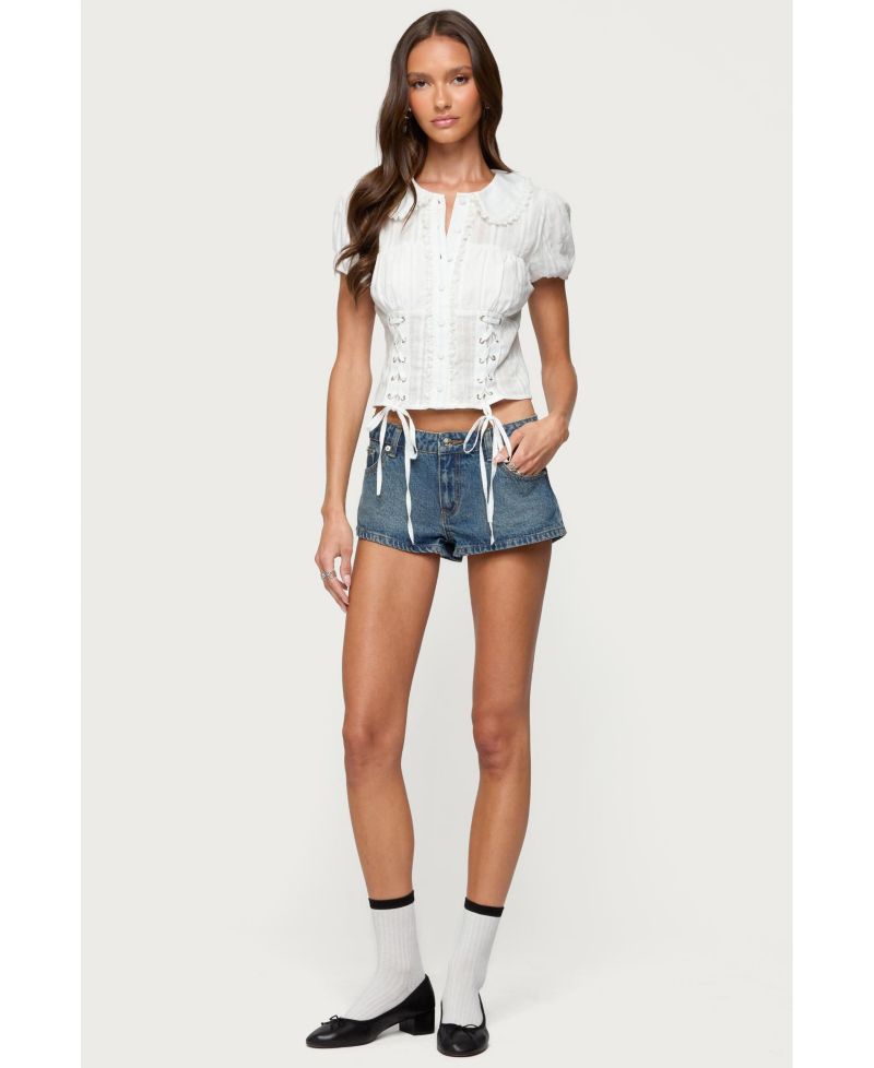 Women's Valera Cotton Tailored Button Up Shirt