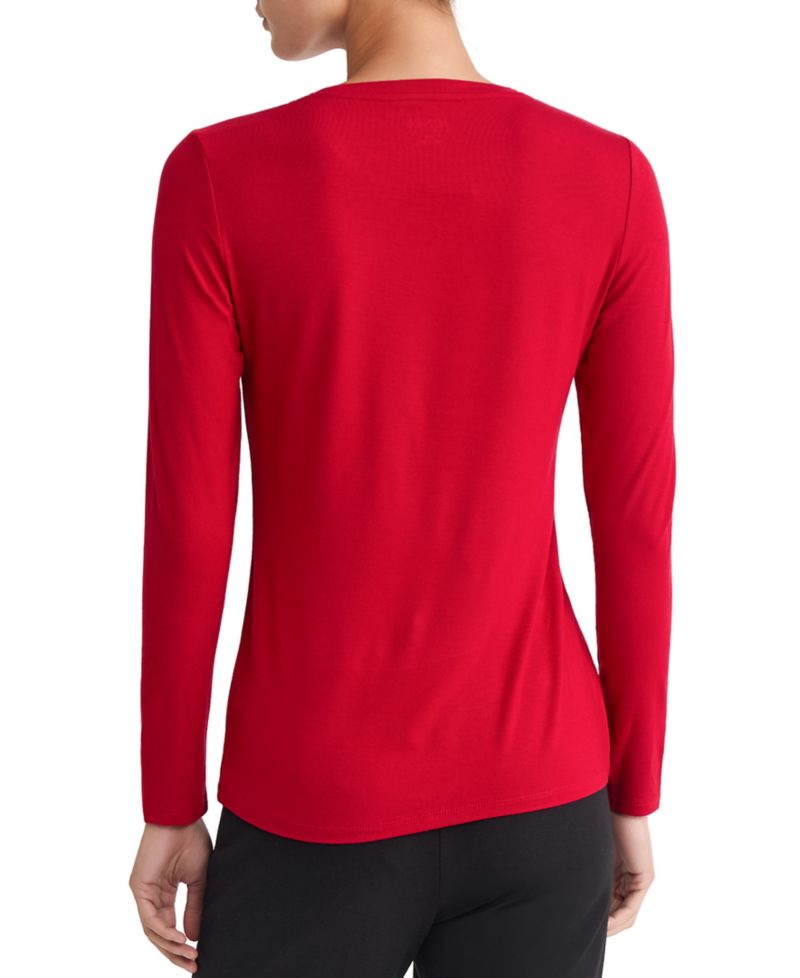 Women's Long-Sleeve Crewneck T-Shirt