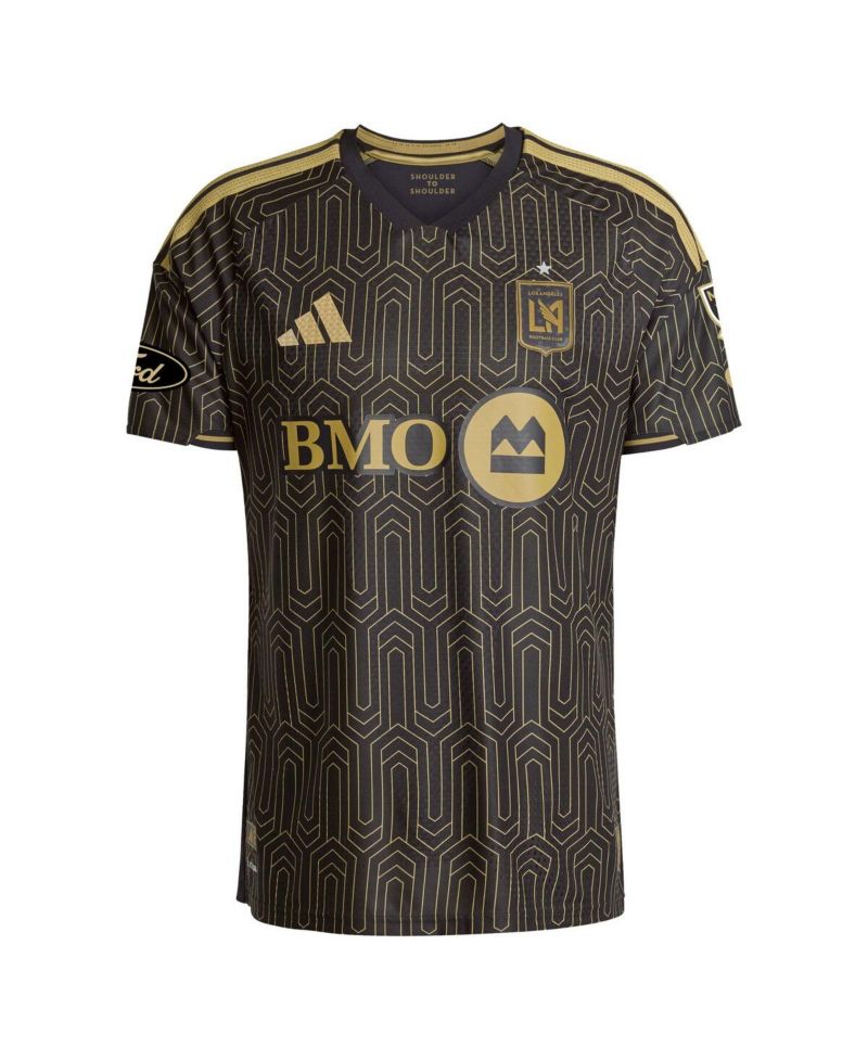 Men's Son Heung-Min Black LAFC 2026 Primary Kit On-Field Authentic Patch Jersey