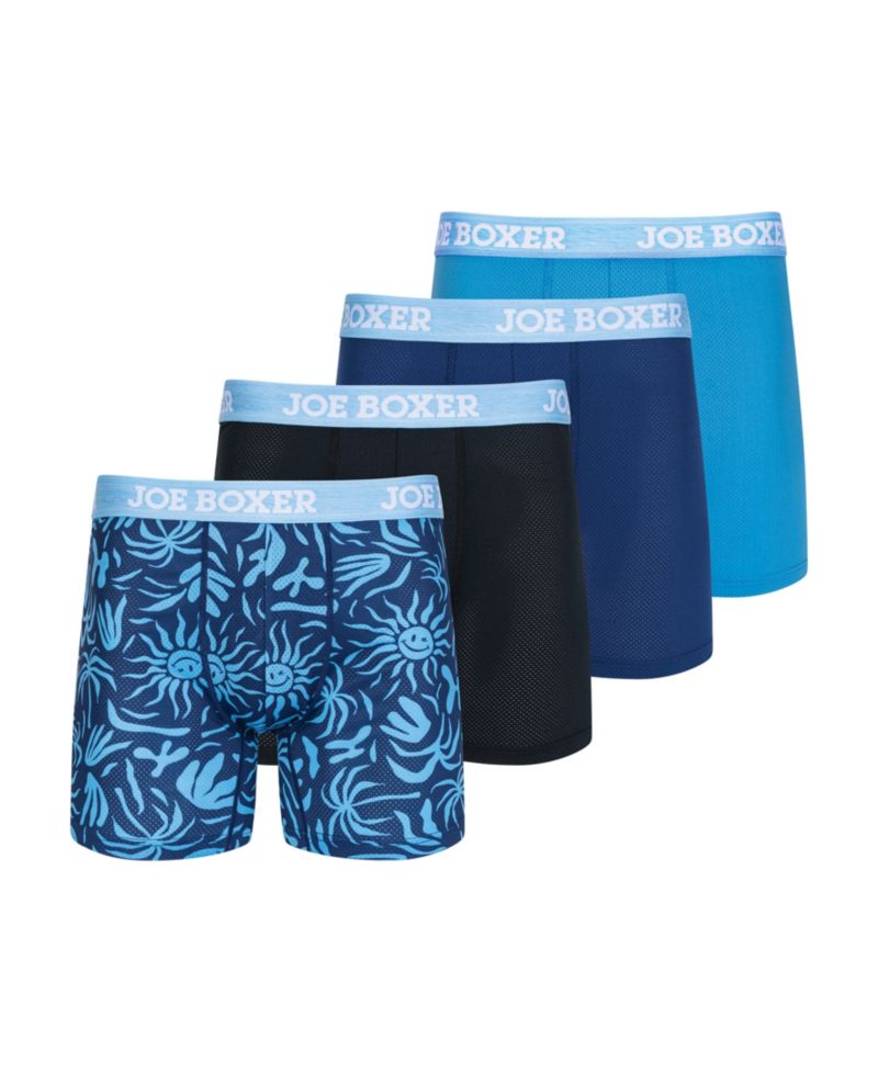 Men's 4-Pack Micro Mesh Boxer Brief