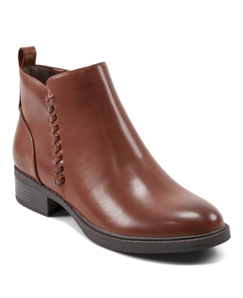 Women's Lorand Almond Toe Block Heel Booties