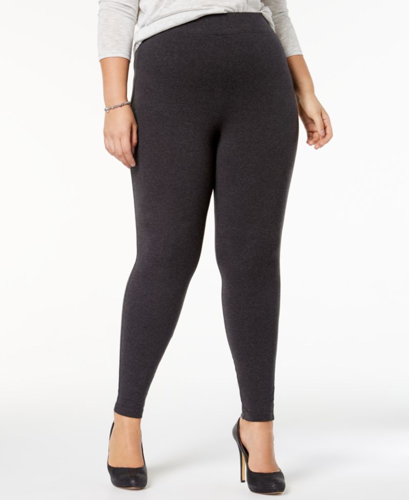 Women's Plus Size Cotton Leggings