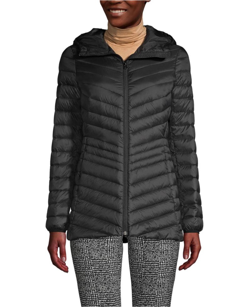 Women's Tall Wanderweight Packable Down Long Jacket