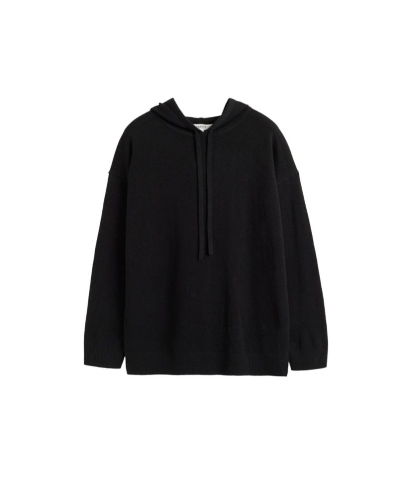 Women's Chinti and Parker Wool Cashmere Blend Relaxed Hoodie Sweater