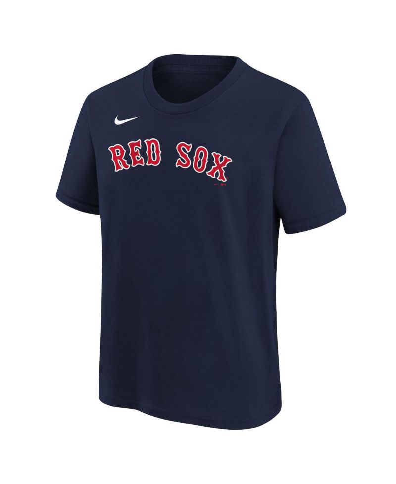 Big Boys and Girls David Ortiz Navy Boston Red Sox Name & Number T-Shirt