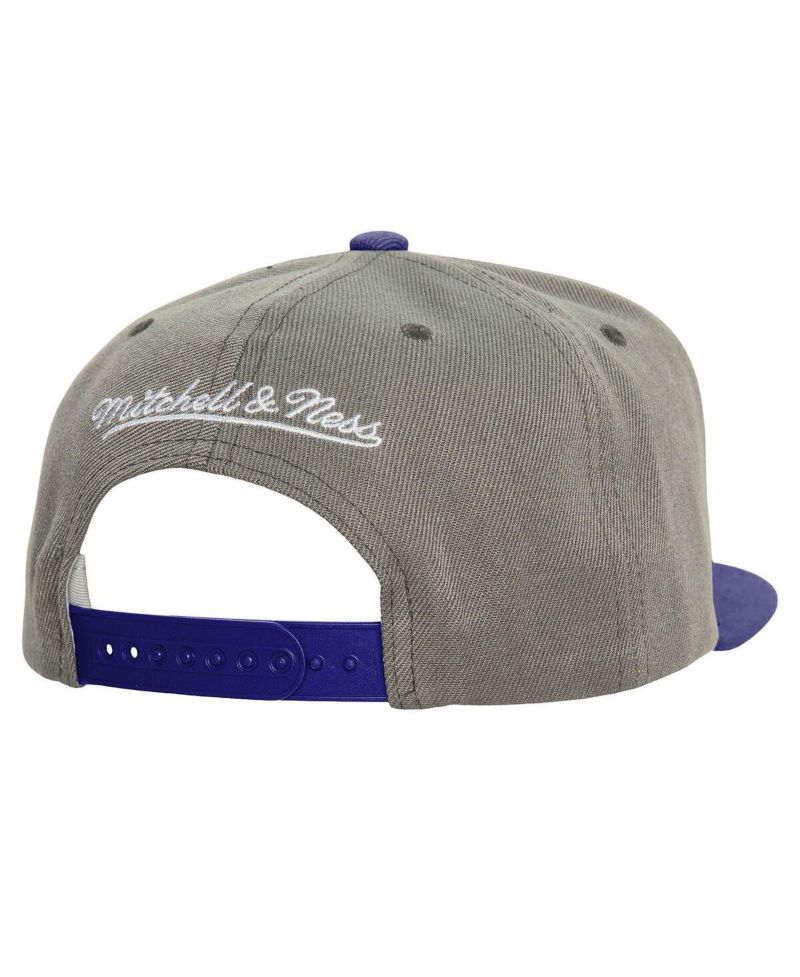 Men's Gray Tampa Bay Rays Cooperstown Collection Basic Flip Snapback Hat