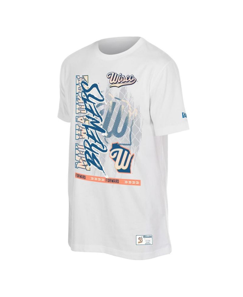 Men's White Milwaukee Brewers 2026 City Connect Photo Real T-Shirt