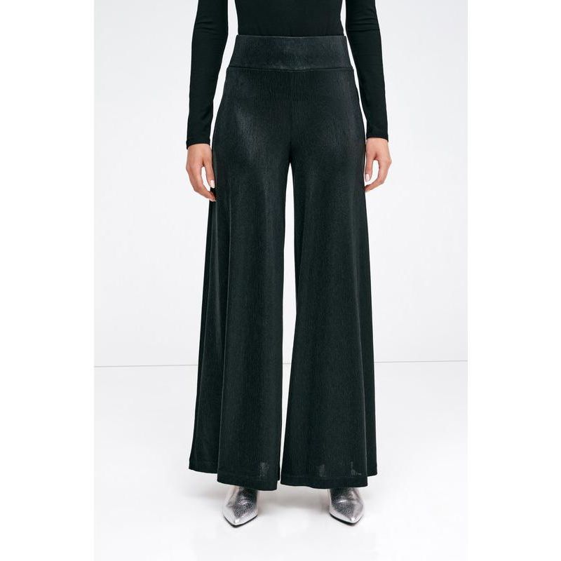 Women's Georgia Metallic High-Waisted Extra-Wide-Leg Evening Pants