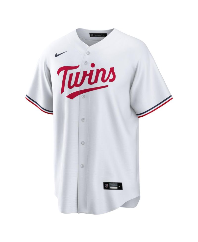 Men's White Minnesota Twins Home Big & Tall Replica Jersey