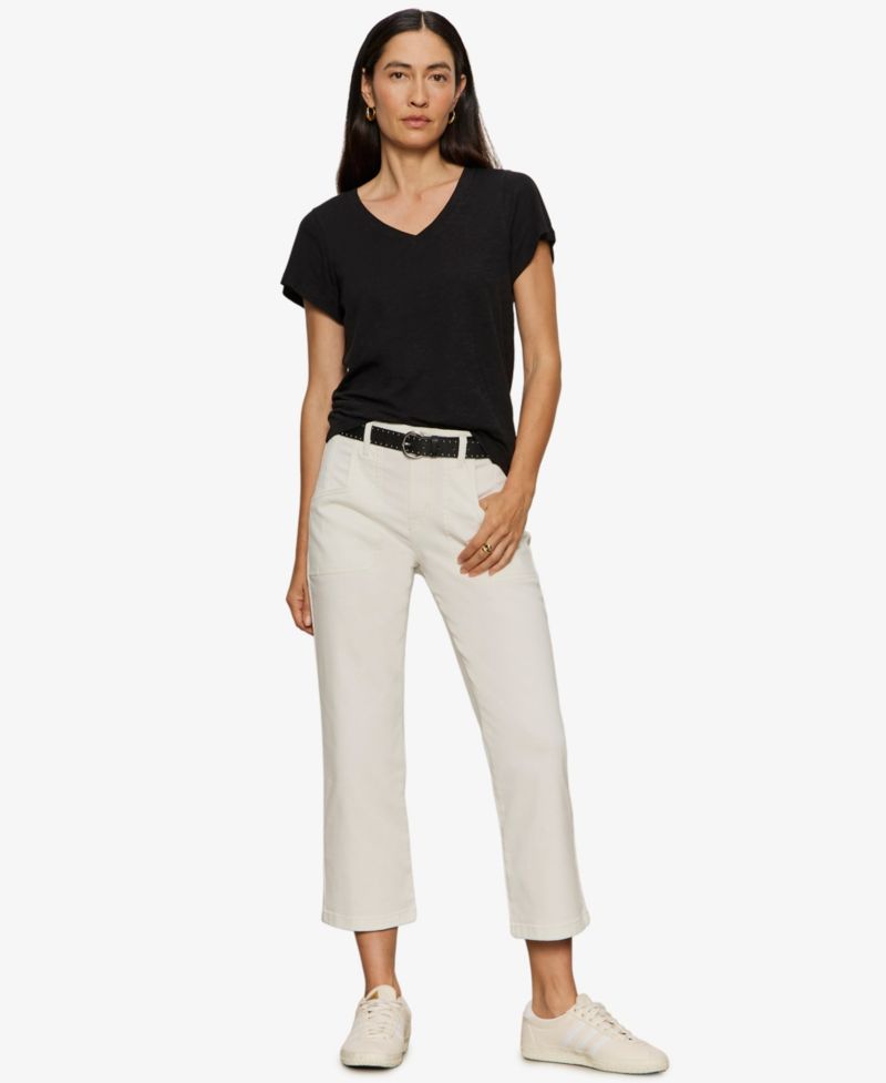 Women's Retreat Wide-Leg Crop Jeans