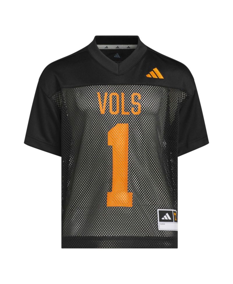 Big Boys and Girls Black Tennessee Volunteers Tailgate Jersey