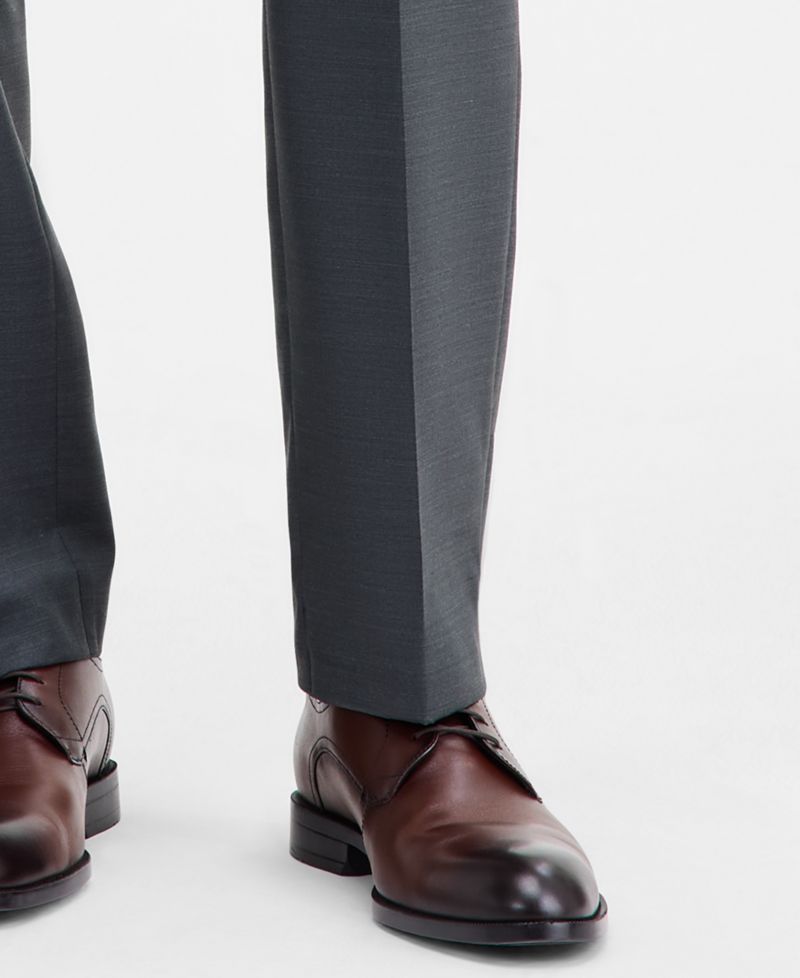 Men's Classic-Fit Fall Wool-Blend Stretch Suit Separate Pants