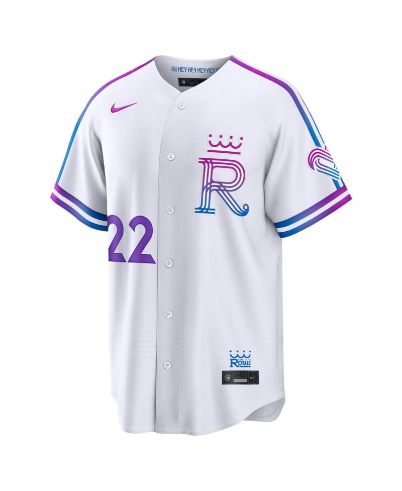 Men's Carter Jensen White Kansas City Royals 2026 City Connect Stadium Jersey