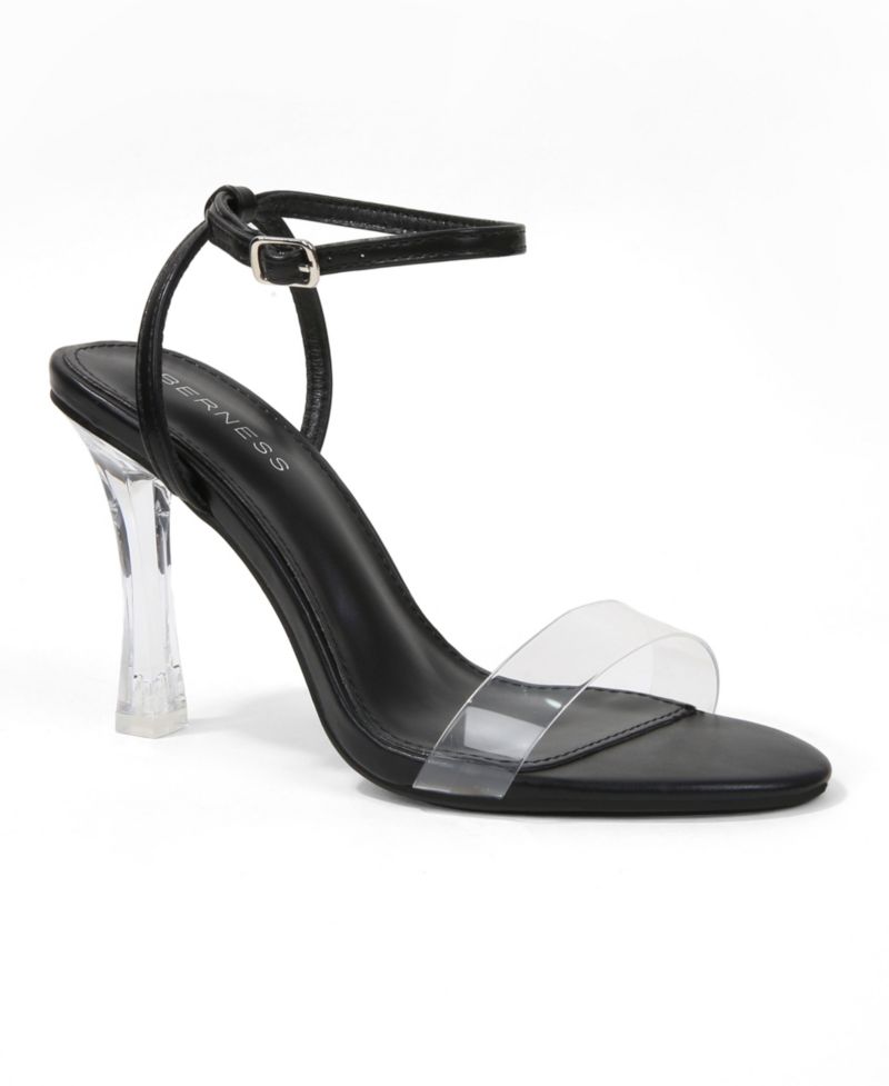 Women's Nature Clear Strap Heel Sandals