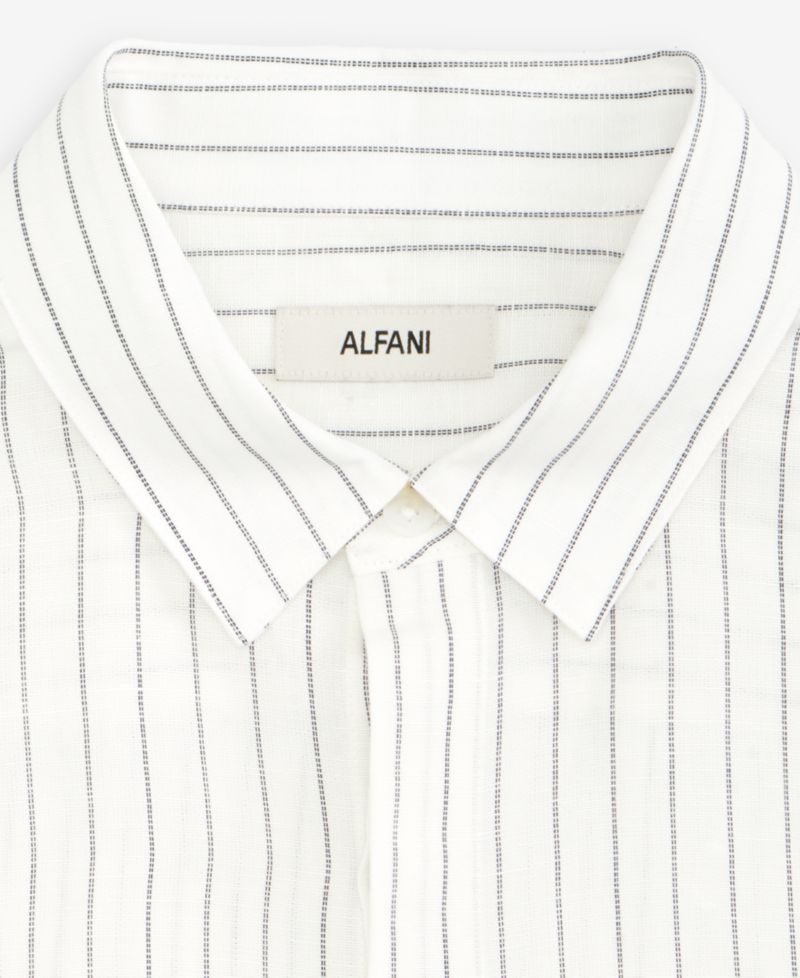 Men's Long-Sleeve Linen-Blend Striped Button-Up Shirt, Macy's Exclusive