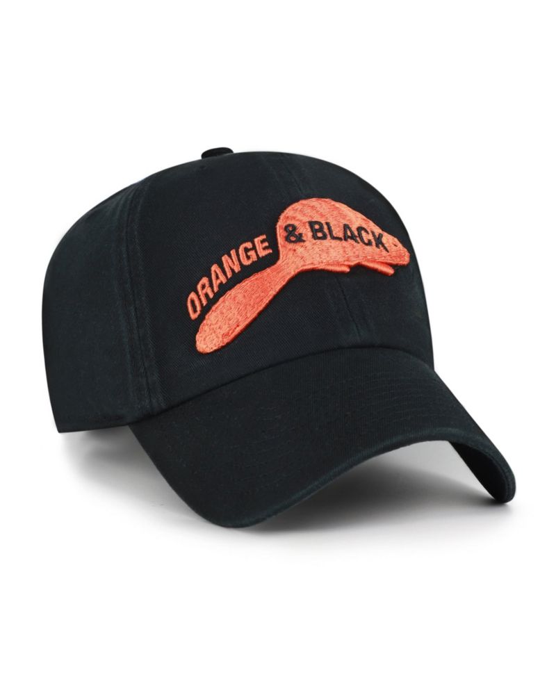 Men's '47 Black Oregon State Beavers Vault Clean Up Adjustable Hat