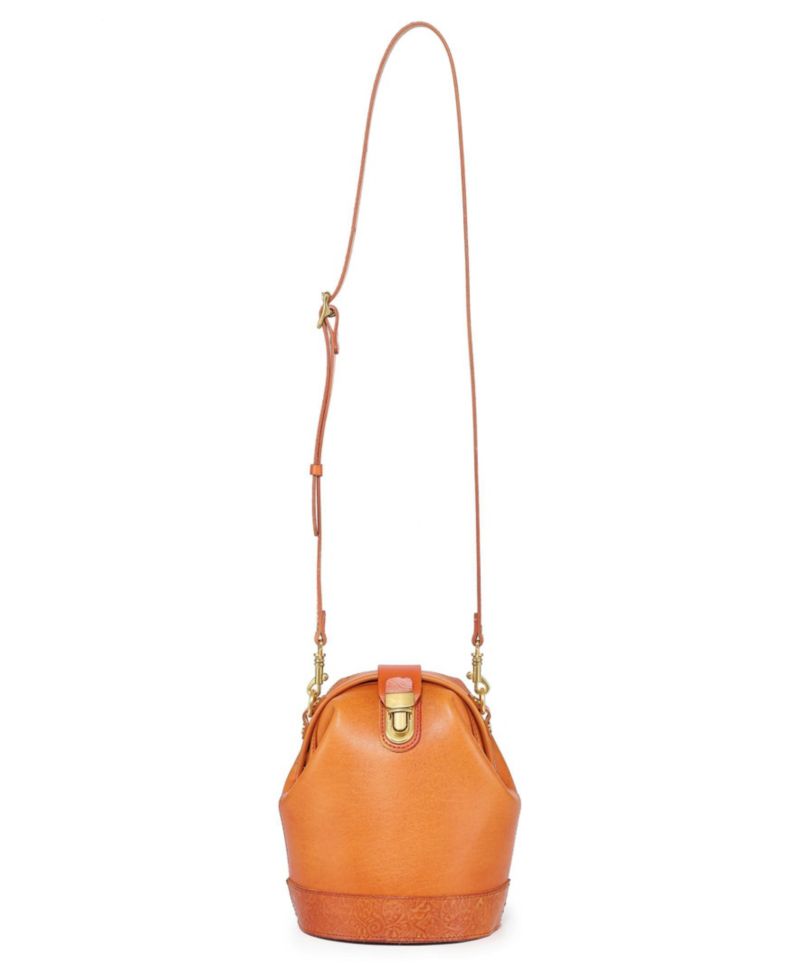 Doctor Mini Leather Bucket Crossbody Bag