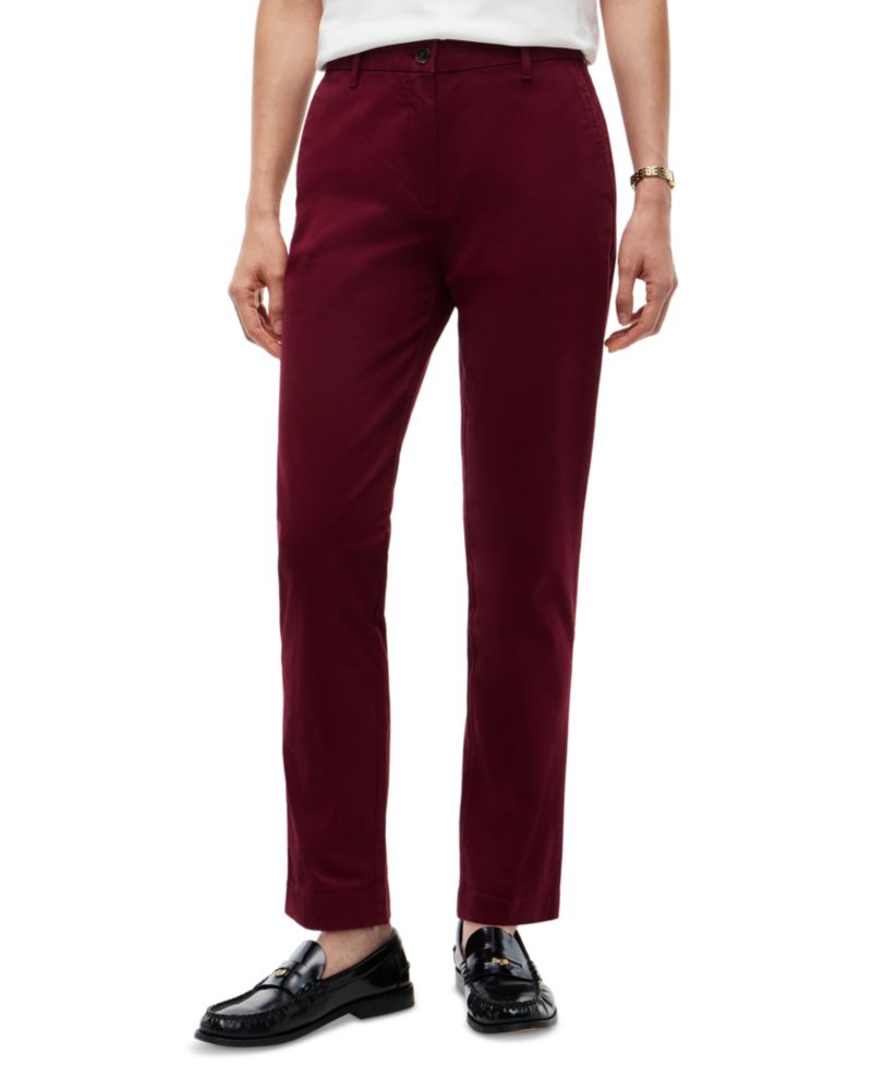 Women's Twill Slim Chino Pants