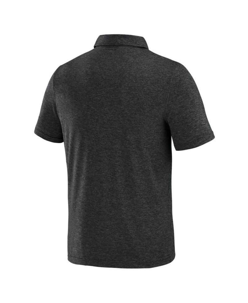 Men's Black Arizona Cardinals Four Down Polo Shirt
