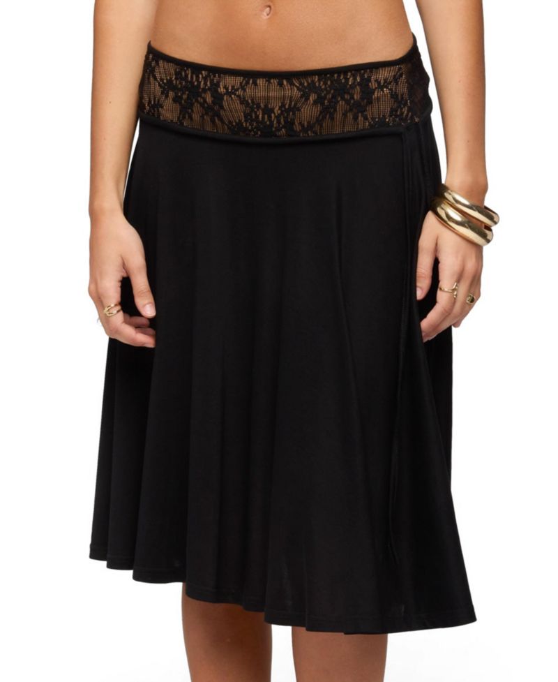 Women's Winonah Crochet Waist Midi Skirt
