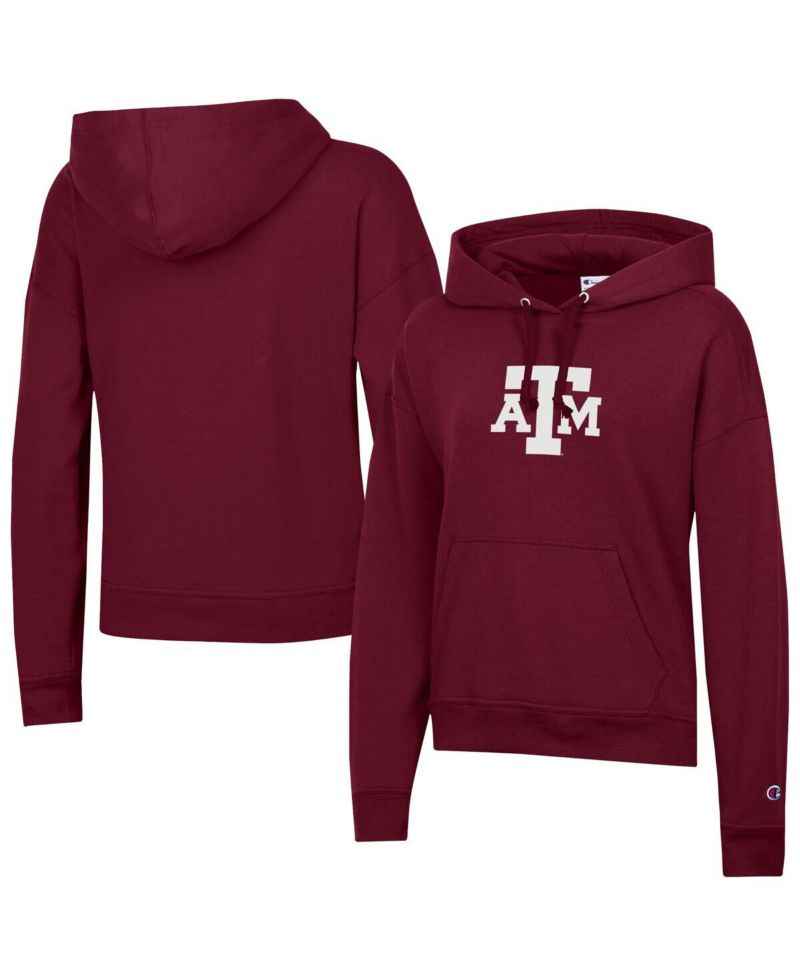 Women's Maroon Texas A&M Aggies Powerblend Fleece Hoodie