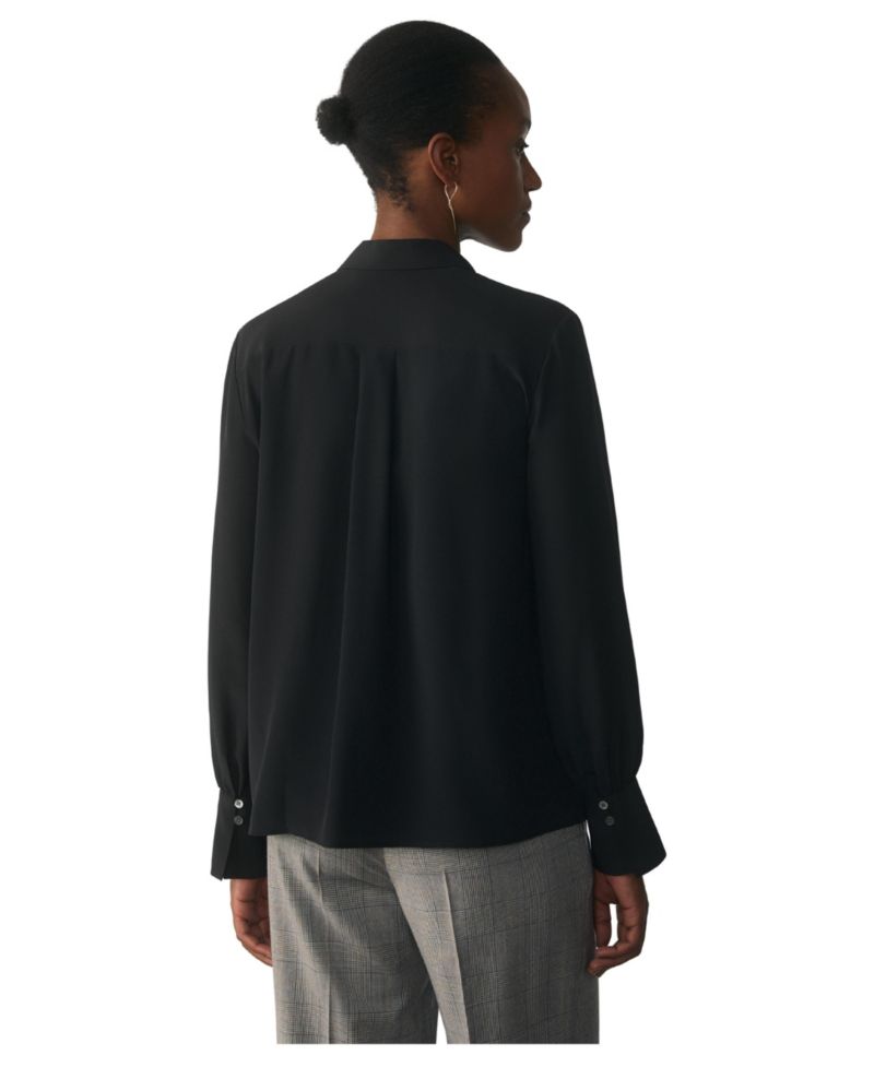 Women's Corso Silk Collared Blouse