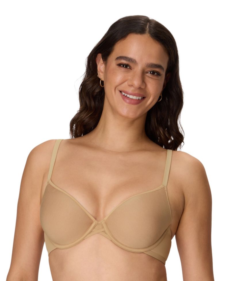 Women's Barely There Lightweight Breathable Spacer Underwire Bra, DM2505
