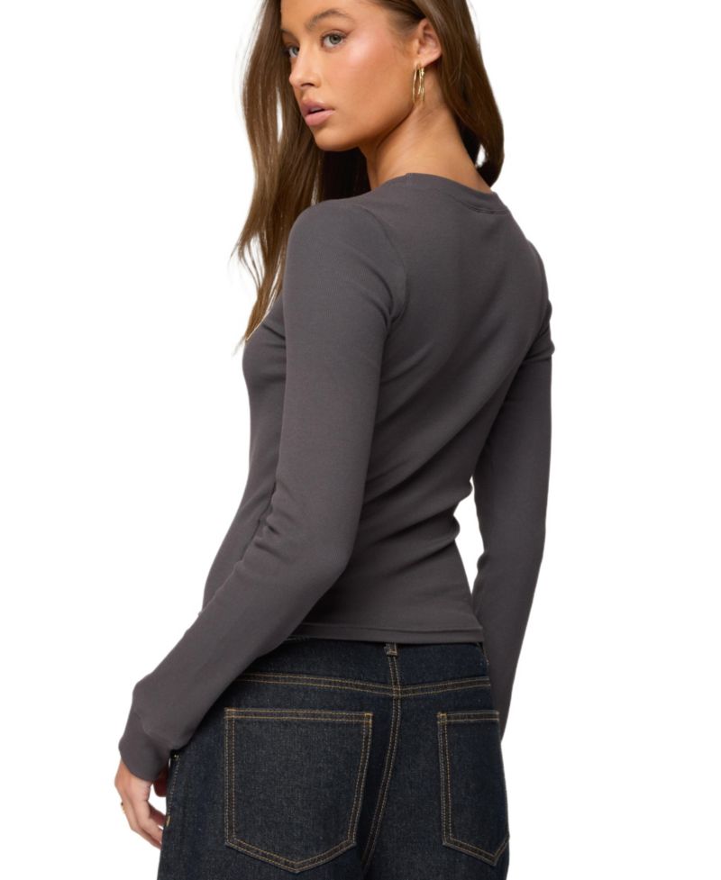 Women's Essential Ribbed T Shirt
