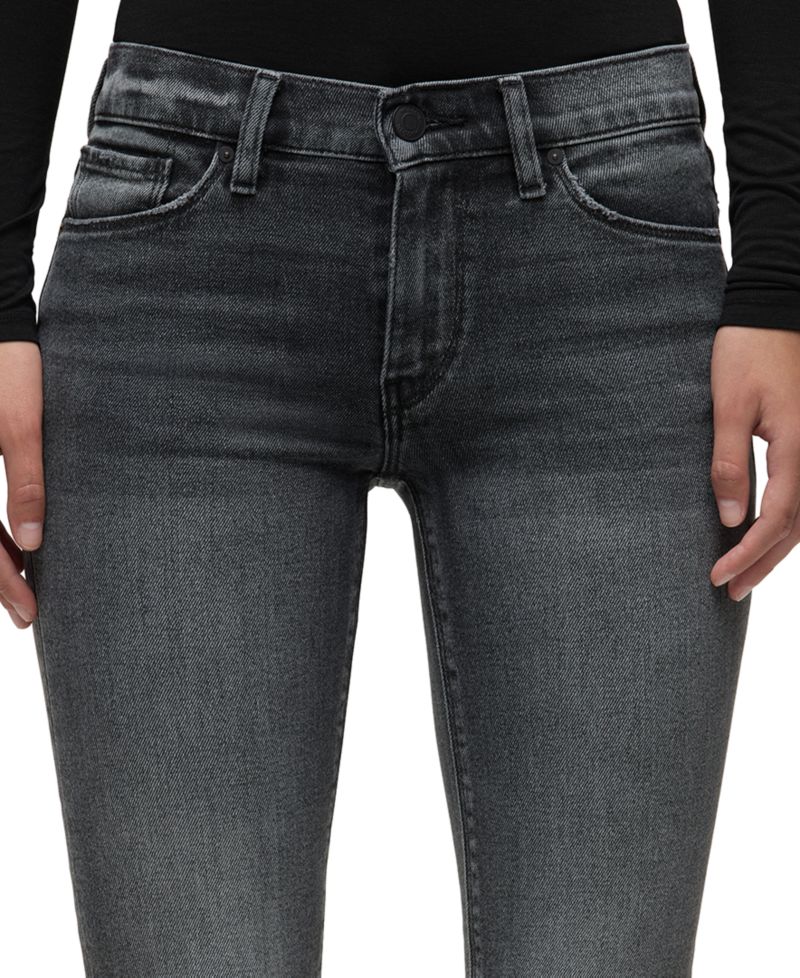 Women's Nico Mid-Rise Straight-Leg Cropped Denim Jeans