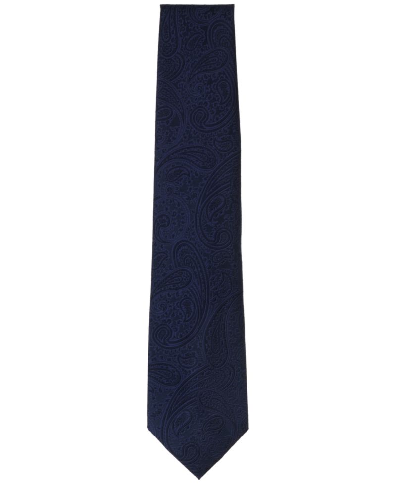 Brooks Brothers Men's Classic Satin Paisley Tie