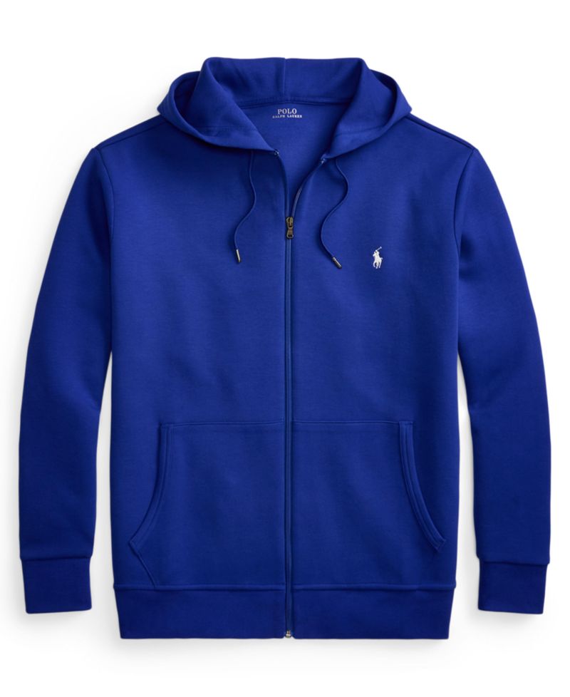 Men's Big & Tall Double-Knit Full-Zip Hoodie