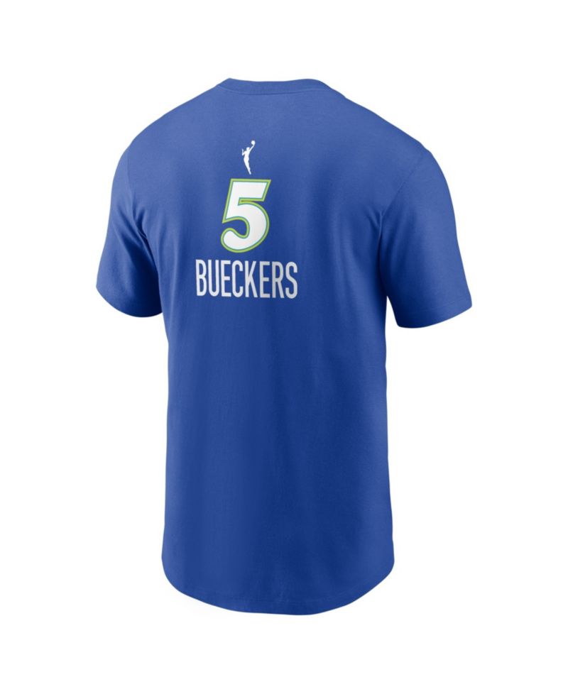 Men's Paige Bueckers Blue Dallas Wings Name & Number Rebel Edition T-Shirt