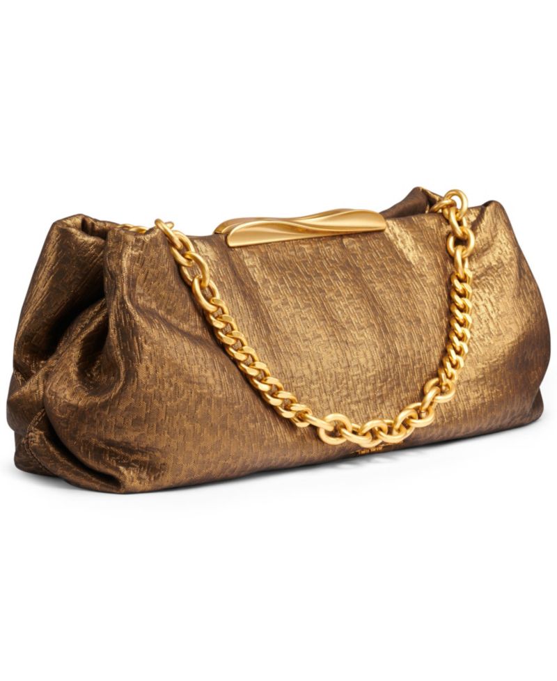 Poplin Extra-Large Clutch Handbag