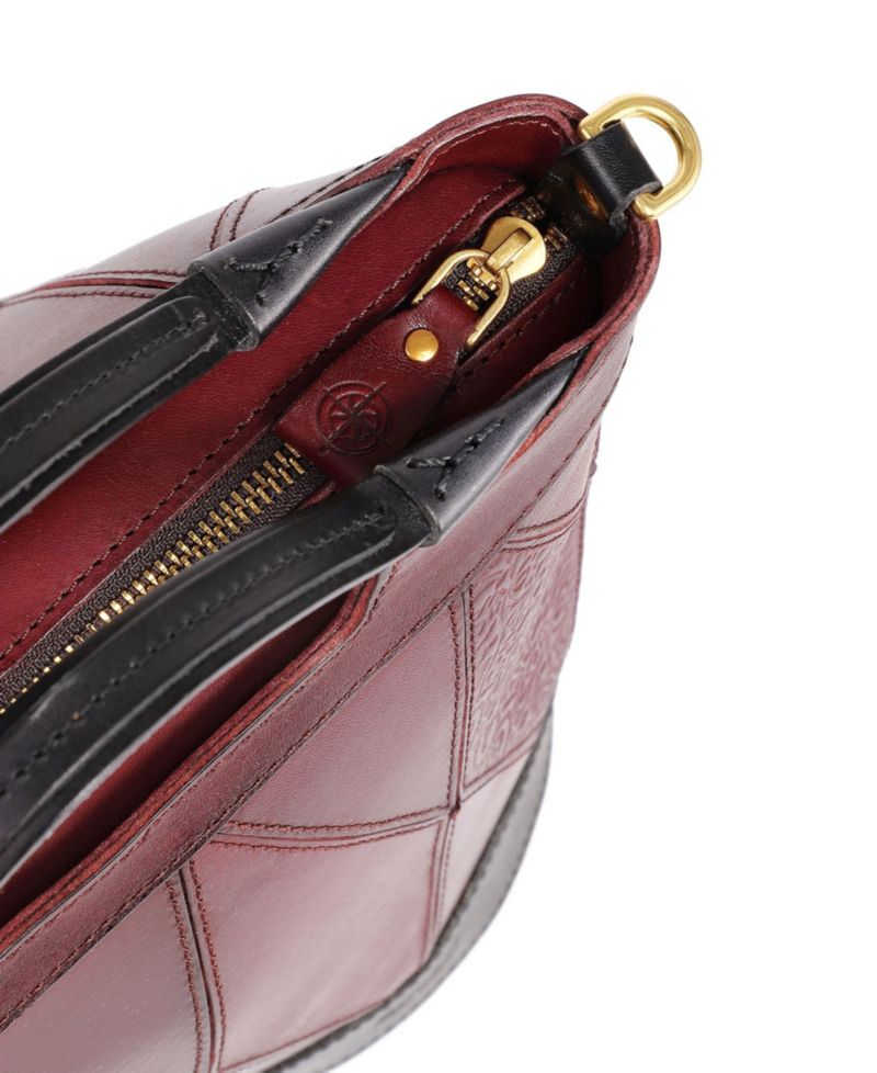 Primrose Mini Leather Crossbody Tote Bag