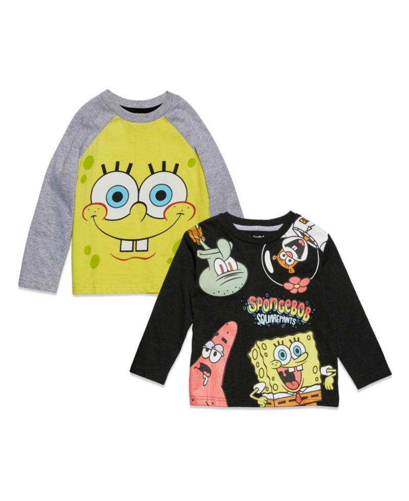 Boys' (10-20) 2-Piece Long Sleeve T-Shirt Set