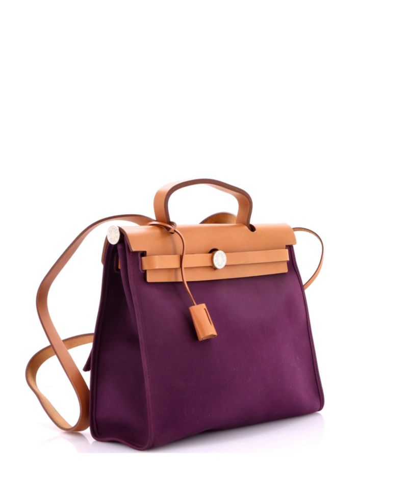 31 Herbag Zip Leather and Toile