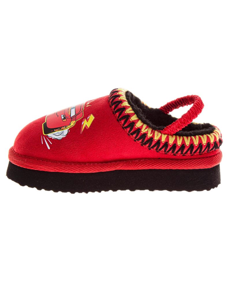 Toddler Boy's (5-12) Cars Lightning Slippers Soft, Cozy, and Comfortable Footwear