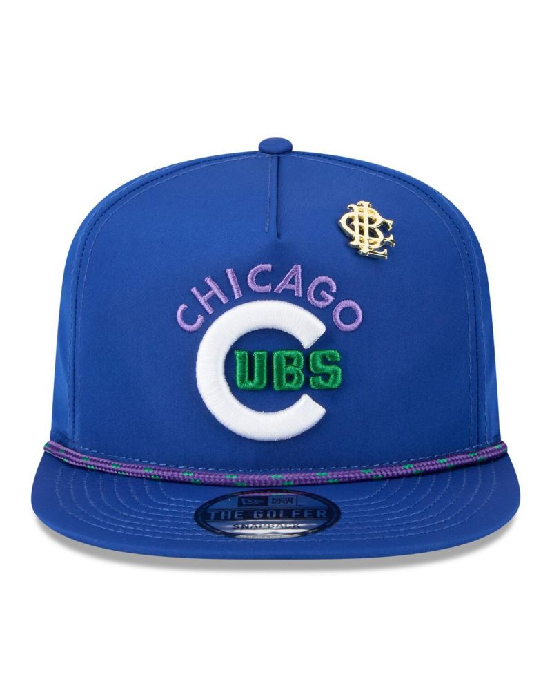 Men's Royal Chicago Cubs 2025 Big League Chew Golfer Snapback Hat