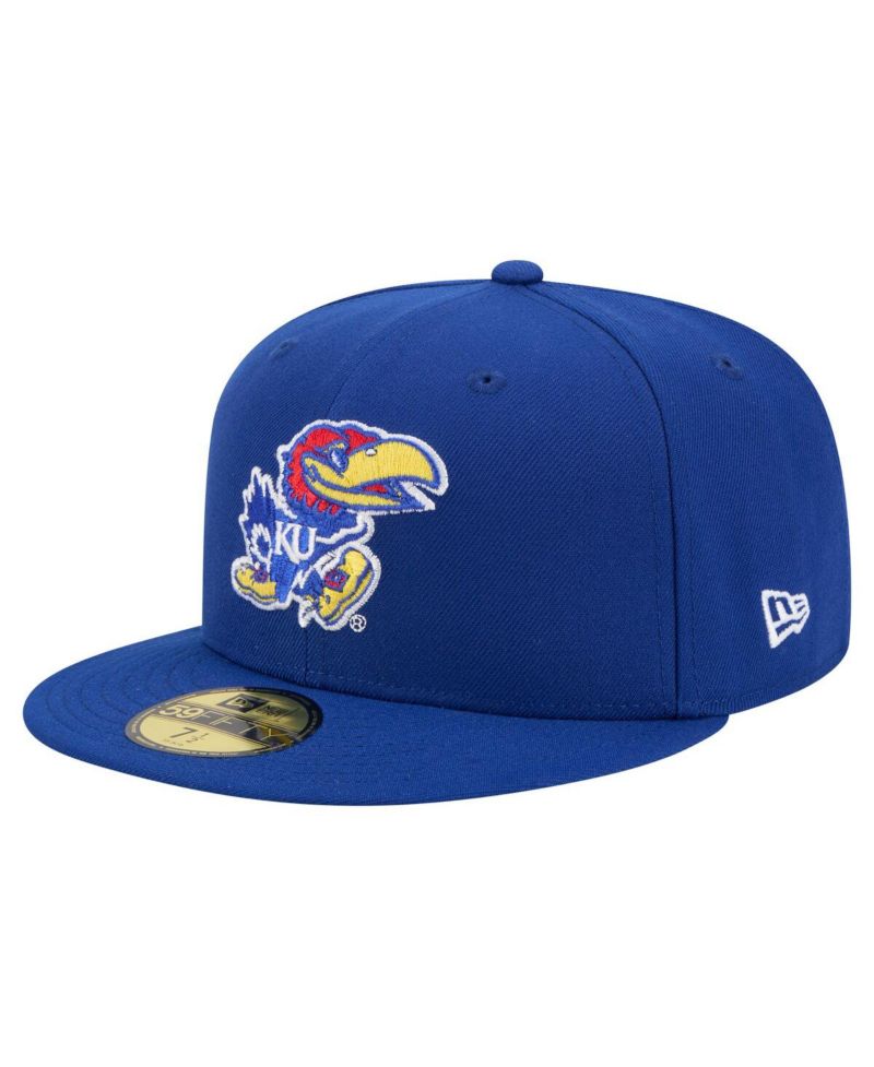 Men's Royal Kansas Jayhawks Vault 59FIFTY Fitted Hat
