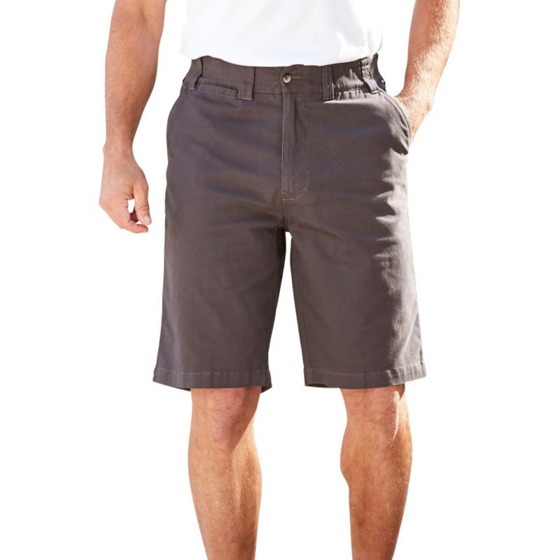 Men's Flex Full-Elastic Waist Chino Shorts