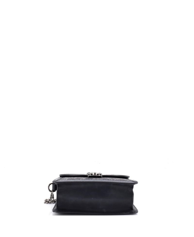Mini Ophidia Flap Top Handle Bag GG Canvas