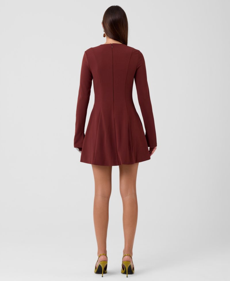 Women's Dita Mini Long-Sleeve Fitted Dress