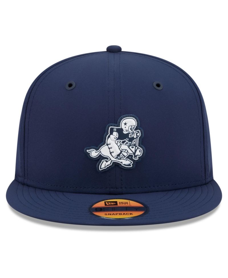 Men's Dallas Cowboys 2026 Sideline Throwback 9FIFTY Snapback Hat