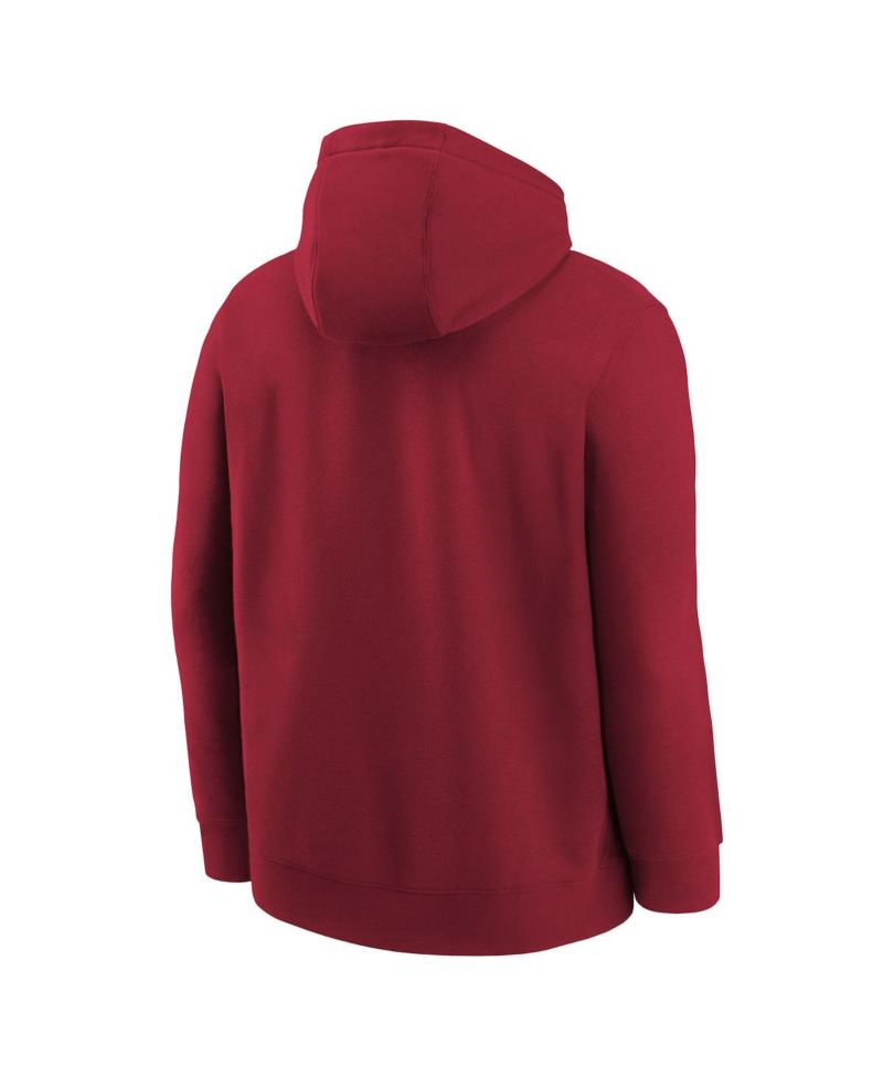 Big Boys and Girls Red Miami Heat 2025/26 Club Fleece Practice Hoodie