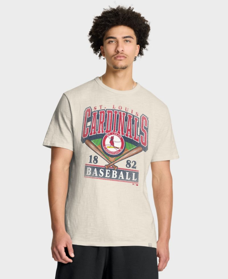 Men's Tan St. Louis Cardinals Stadium Slub T-Shirt