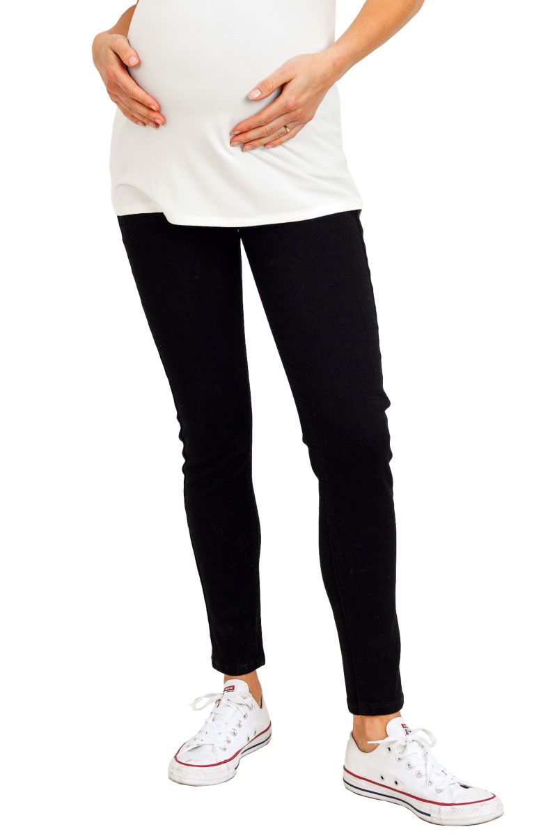 Over the Belly Maternity Skinny Jeans with Pockets