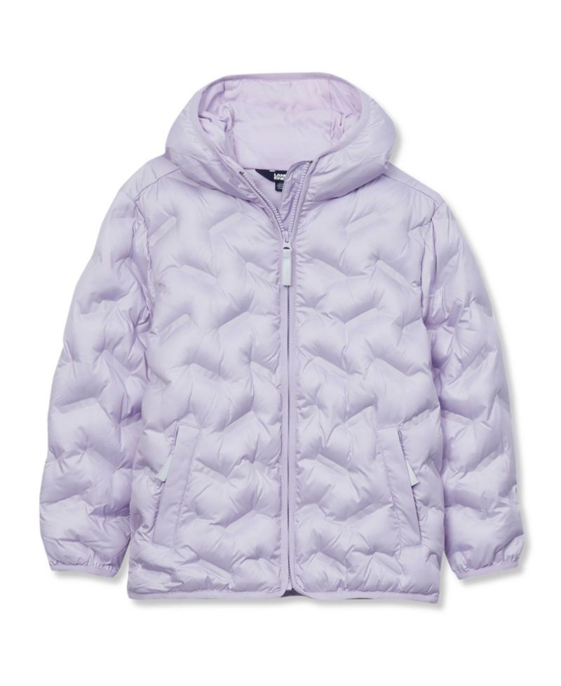 Kids Water Resistant Seamless Quilt Insulated Jacket