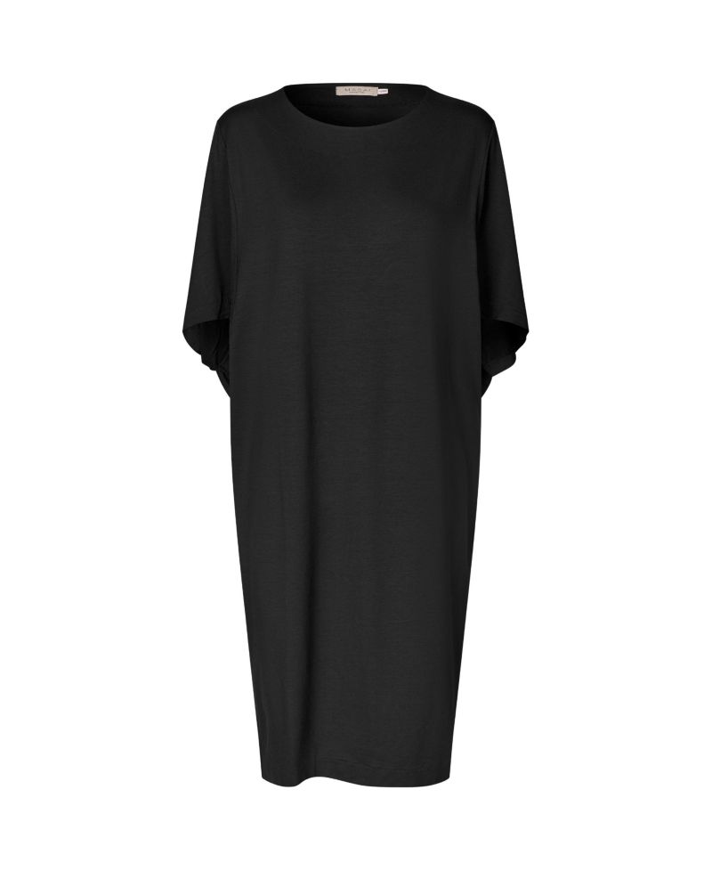 Women's MaNattie Batwing-Sleeve Loose-Fit Draped Knee-Length Dress