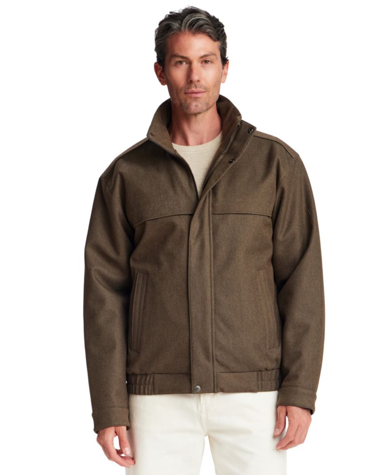 Men's Tech Twill Lined Bomber Jacket