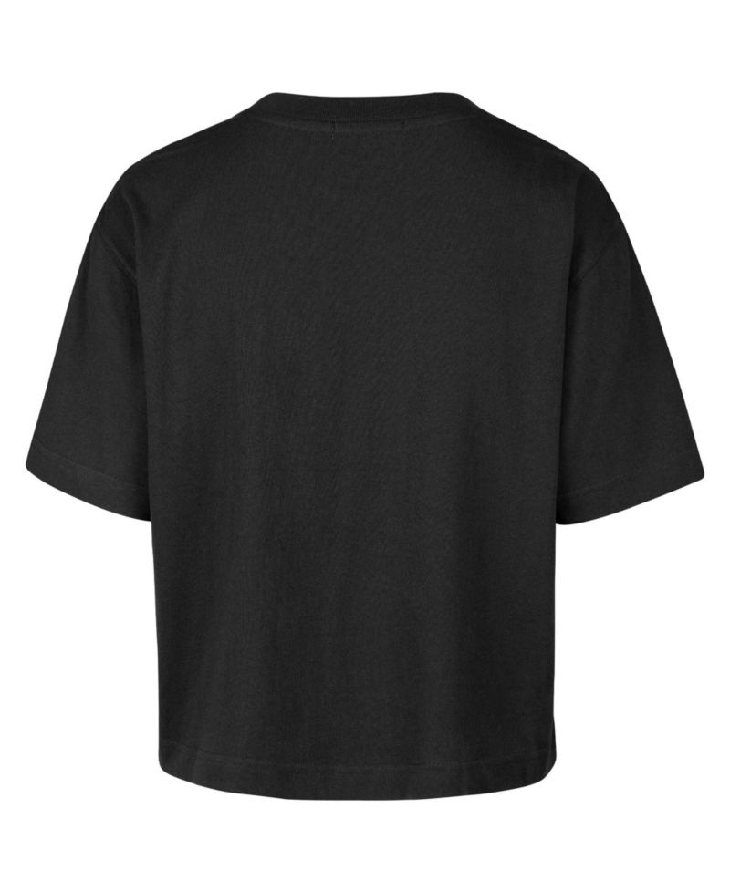 Women's Philadelphia Flyers Vibe Check Reed City Cropped Oversized Graphic T-Shirt